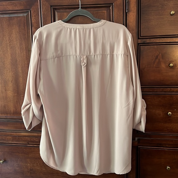 Torrid Tan Blouse Size 2 - Picture 5 of 6